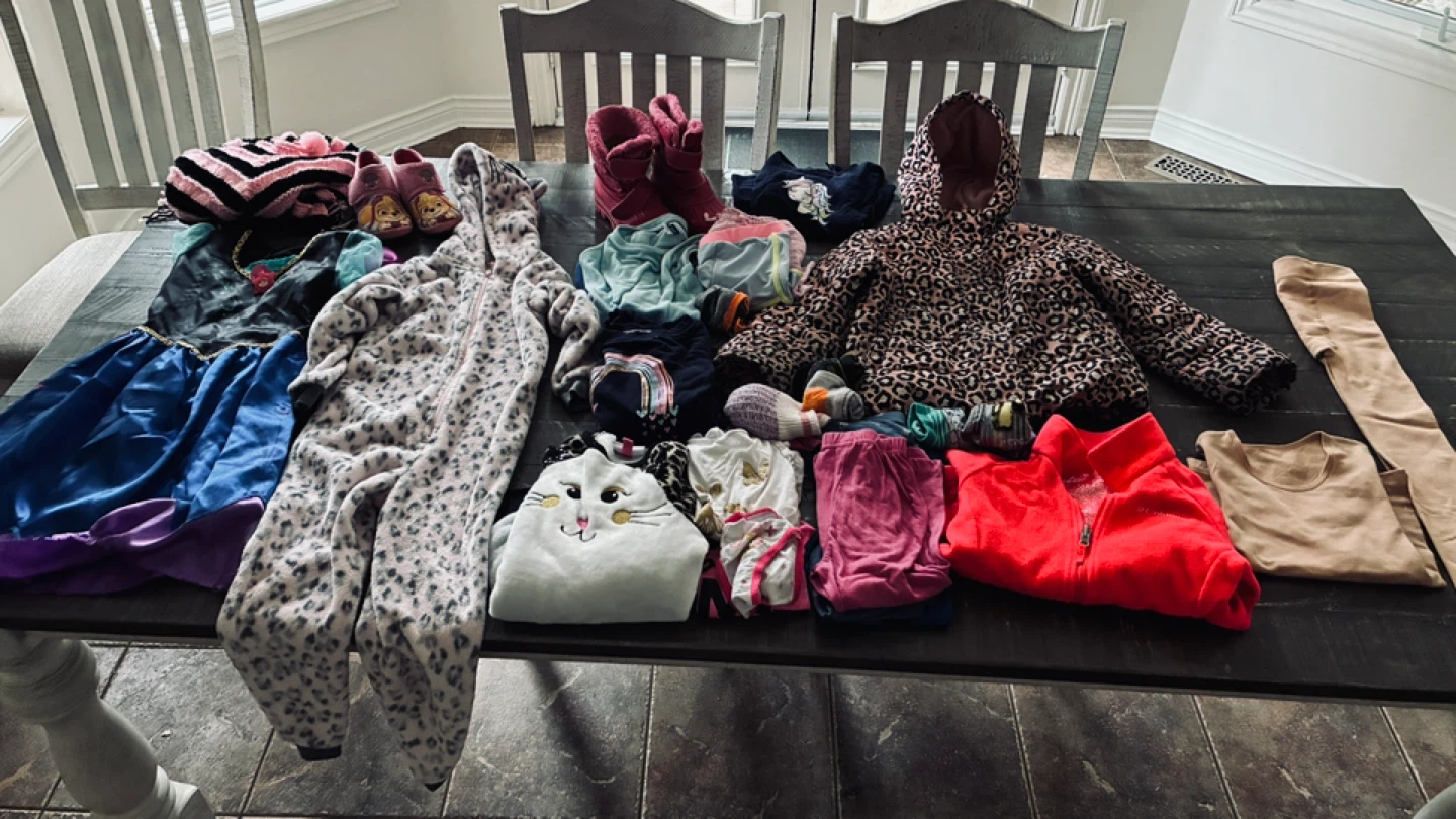 Girl’s size 5/6 clothes lot & Cougar boots