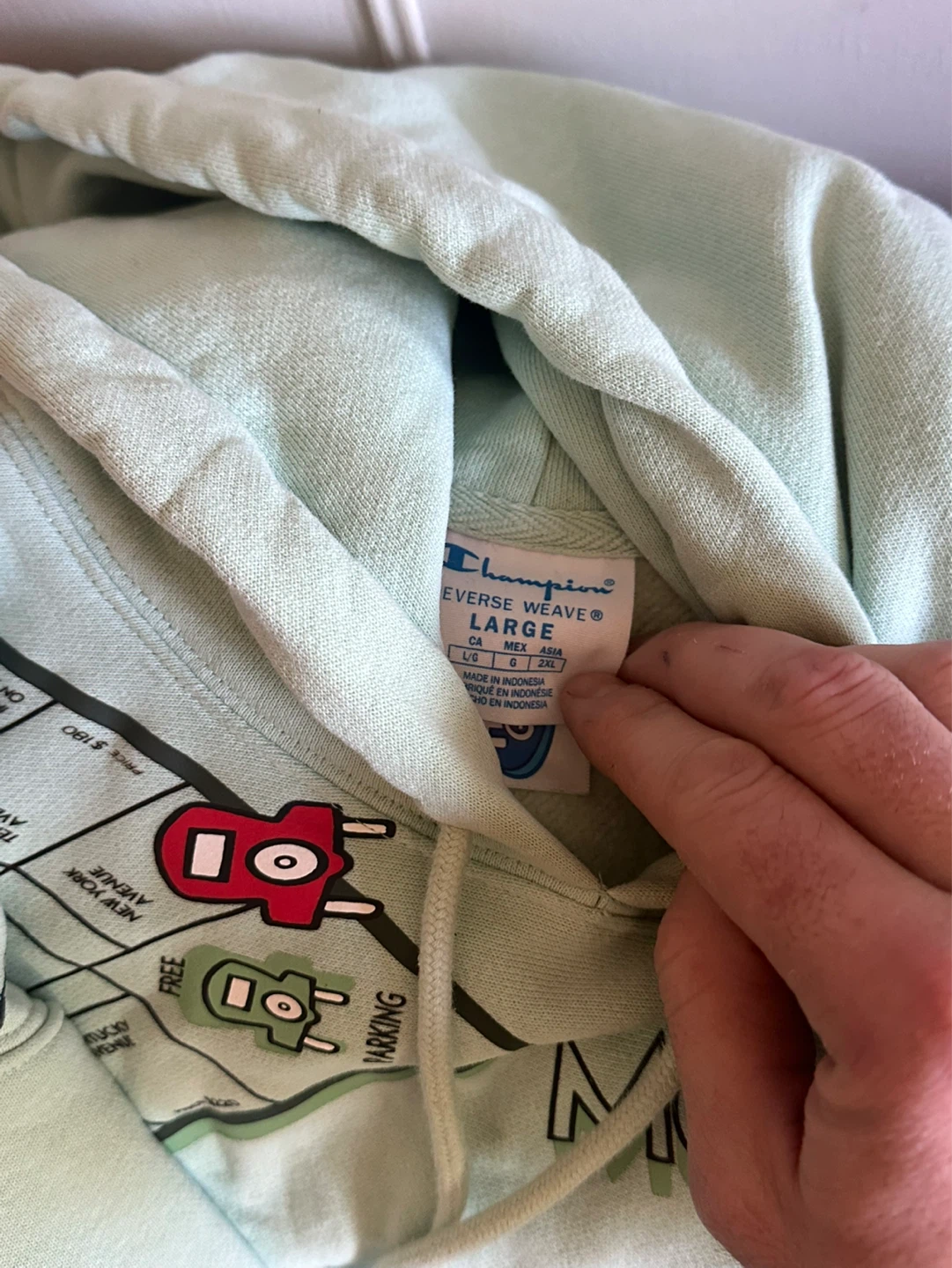 Large Champion Monopoly Hoodie - photo 4
