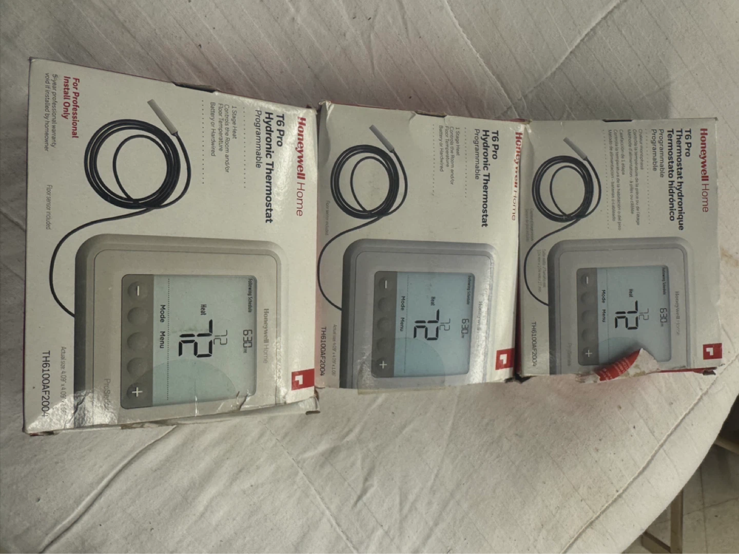 Honeywell Home T6 Pro Hydronic Programmable Thermostat