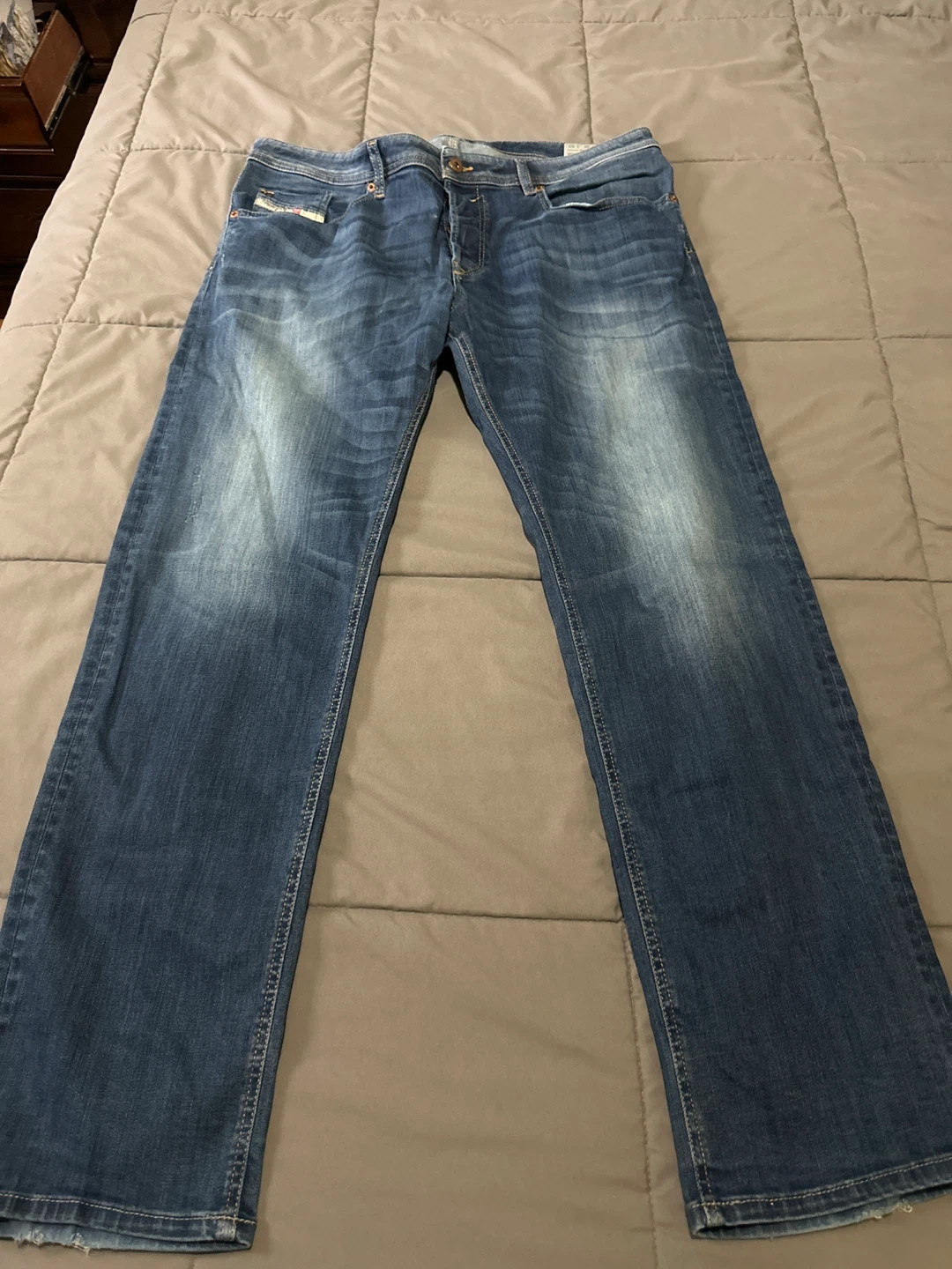 Diesel Waykee Regular Straight Jeans