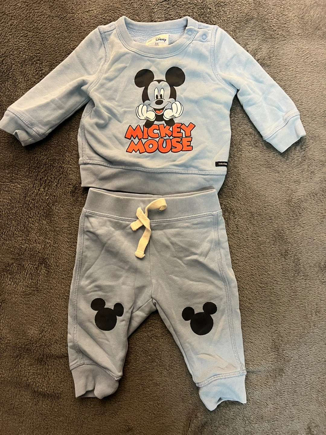 GAP Disney Mickey Mouse Baby Set 6-12 Months