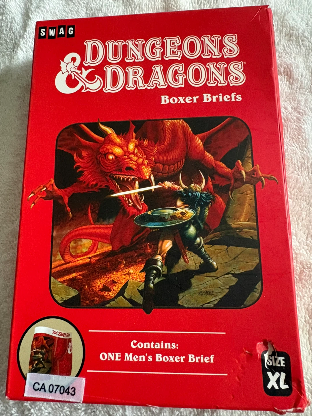 SWAG Dungeons & Dragons Boxer Briefs - Size XL