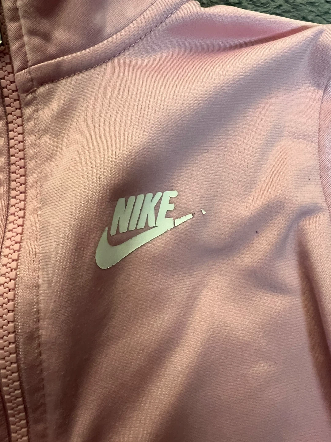 Nike Pink Track Jacket Girls Size 4T - photo 4