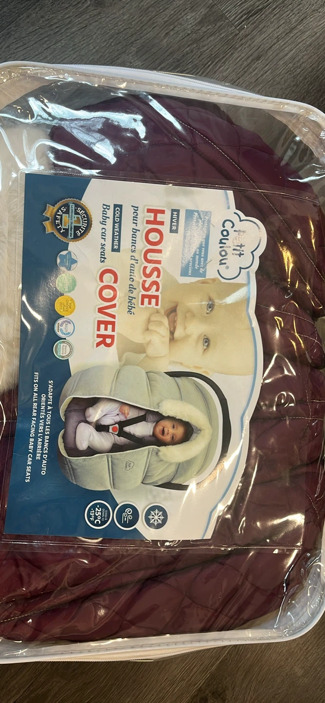 Petit Coucou Cold Weather Baby Car Seat Cover