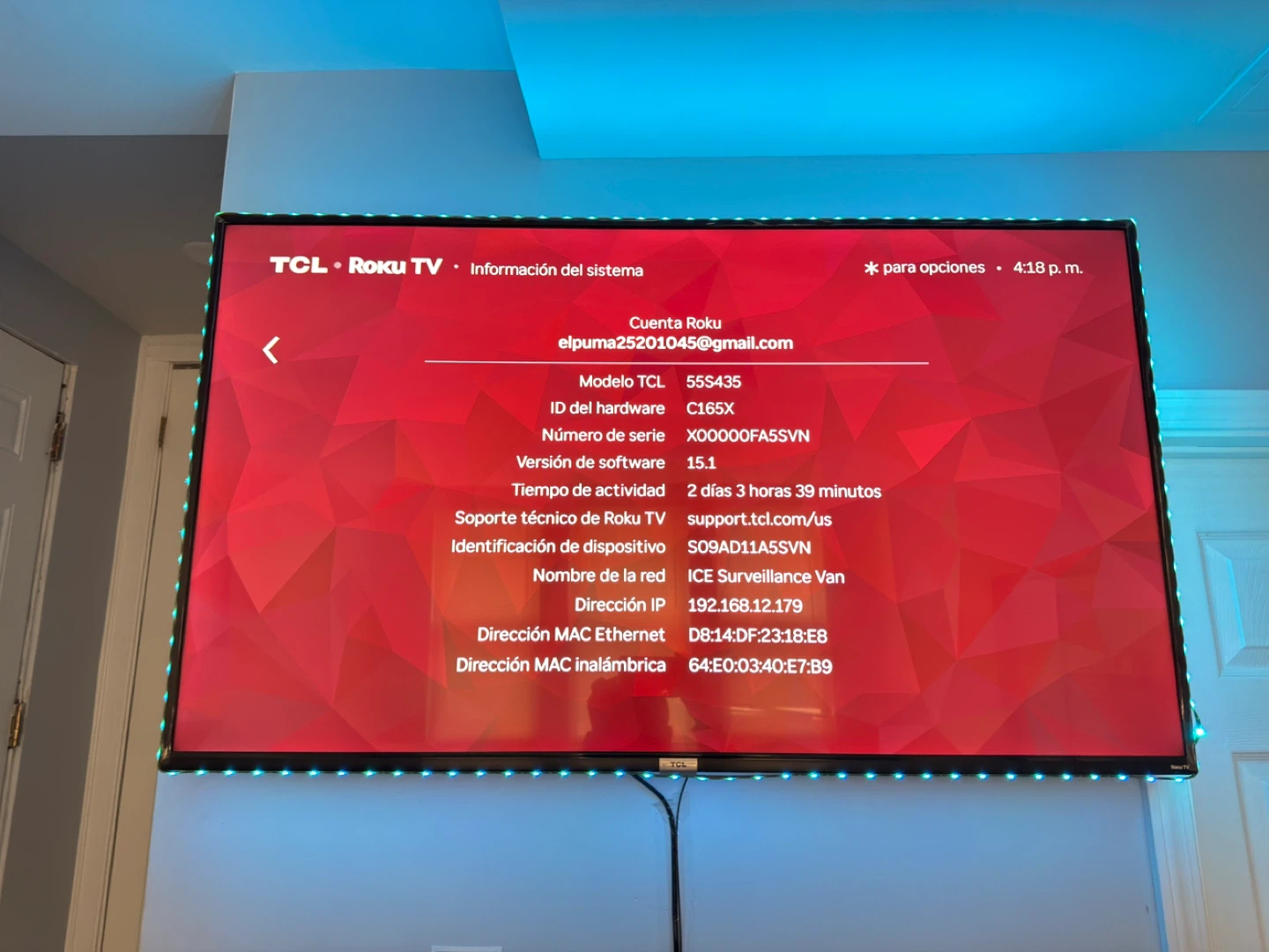 TCL Roku TV 55" Smart TV - photo 2