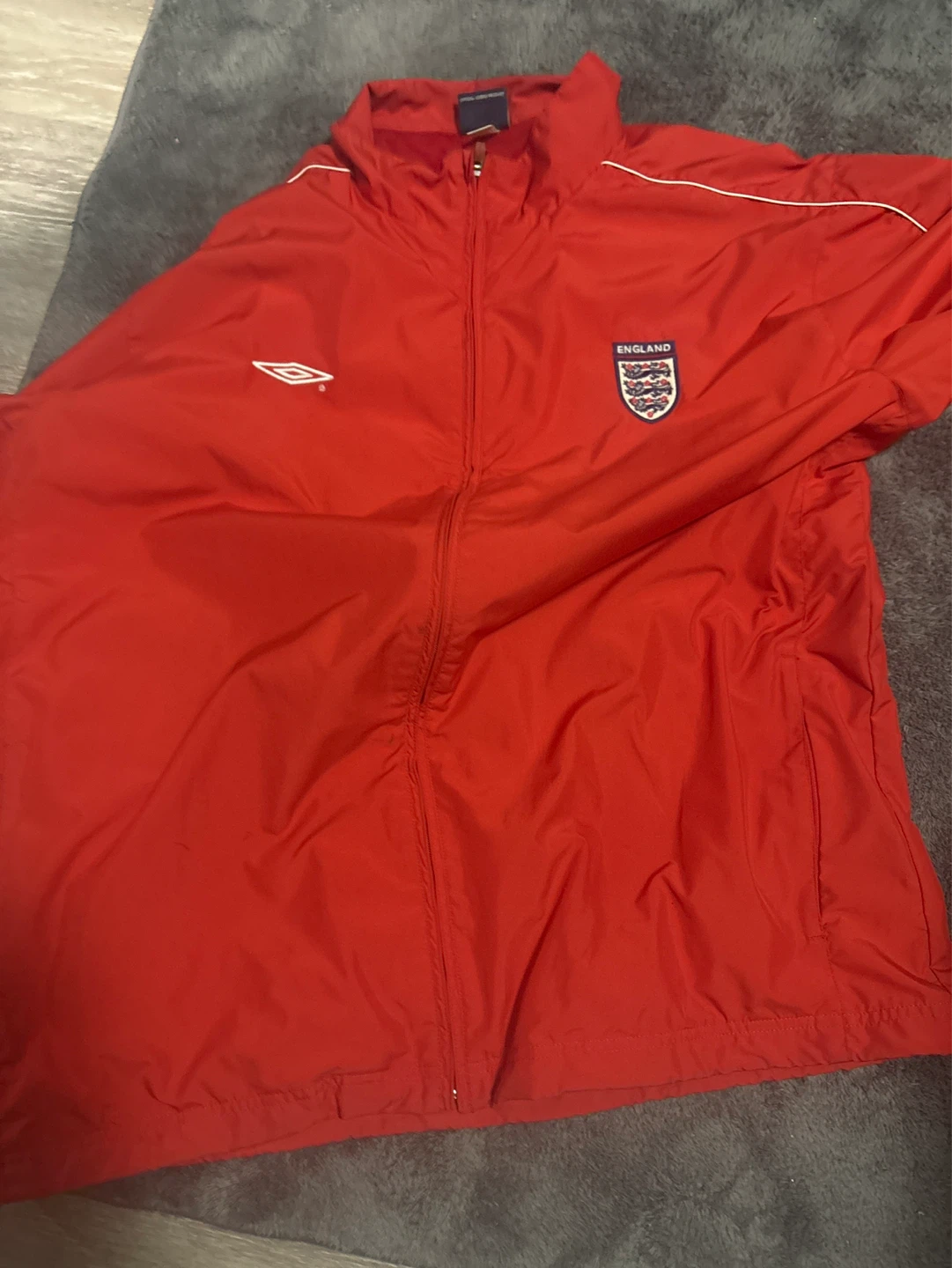 RARE**Red England Track Jacket 1990s - photo 5