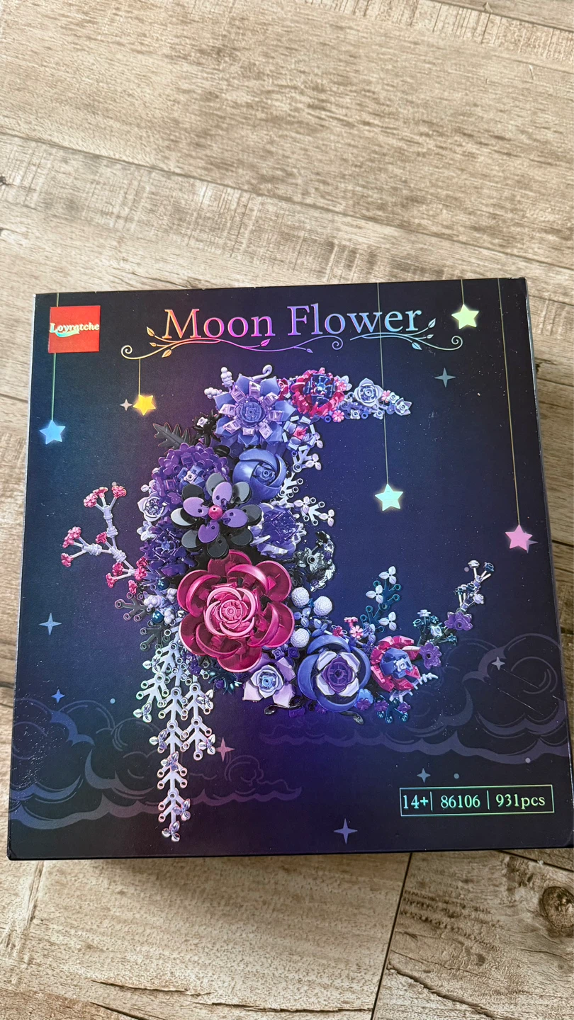 Moon Flower Building Block Set - 931 pcs - photo 2