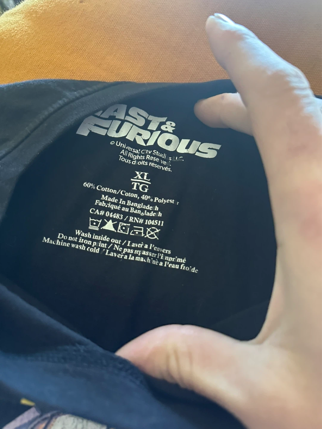 Kids xl fast&furious t shirt - photo 3