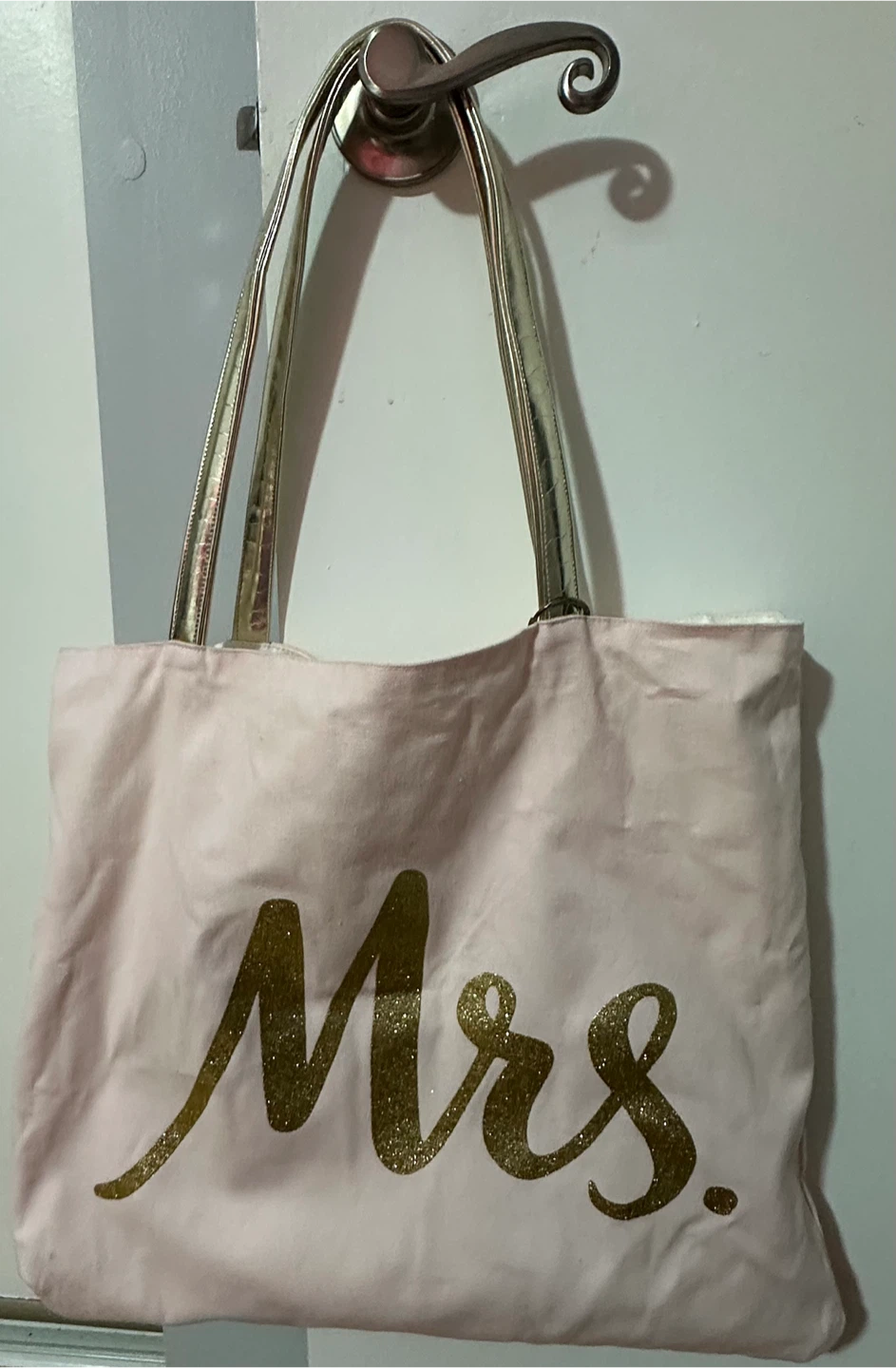 Mrs. and Bride Reversible Tote Bag - photo 2