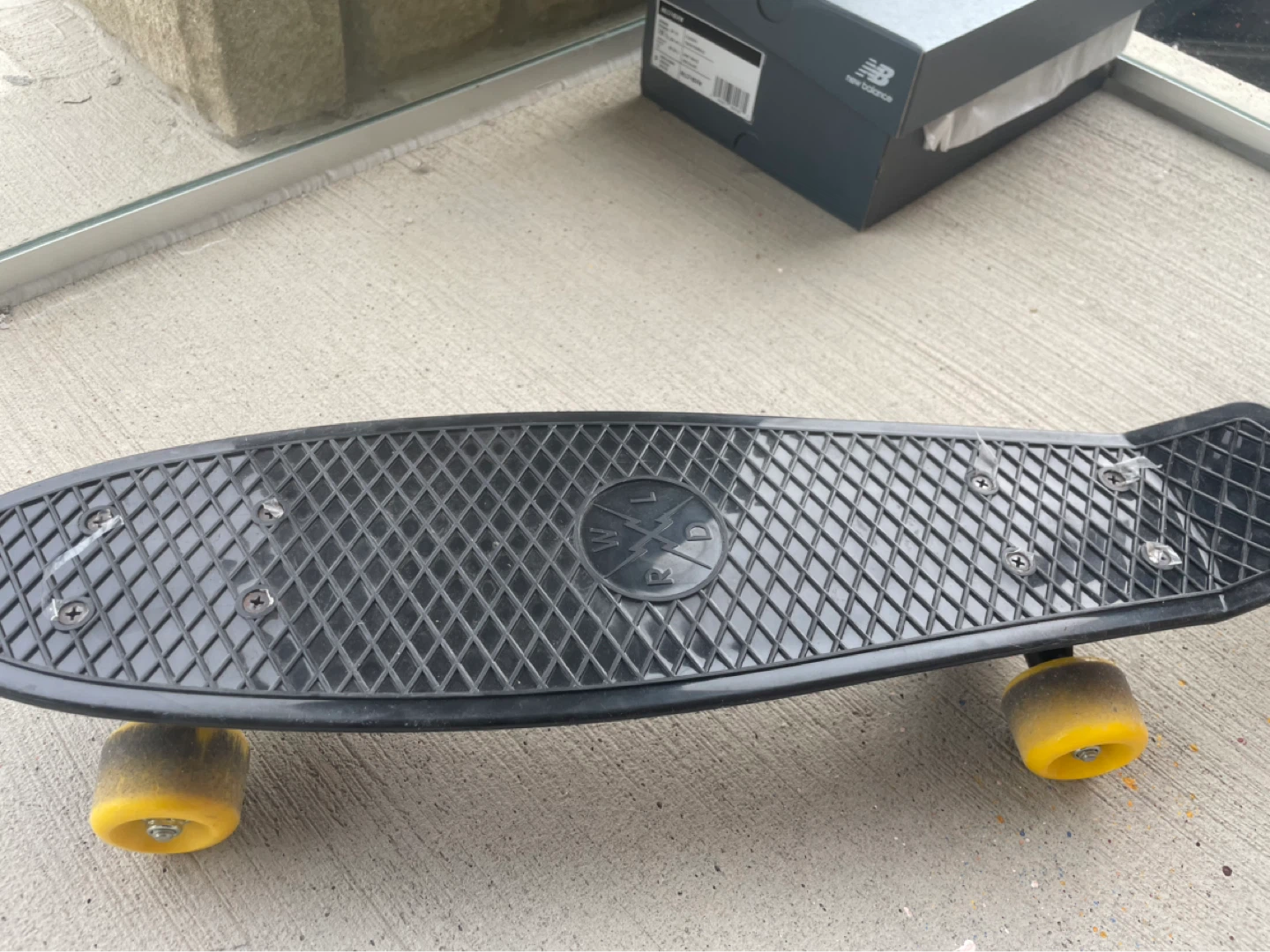 Black/Yellow Penny Board