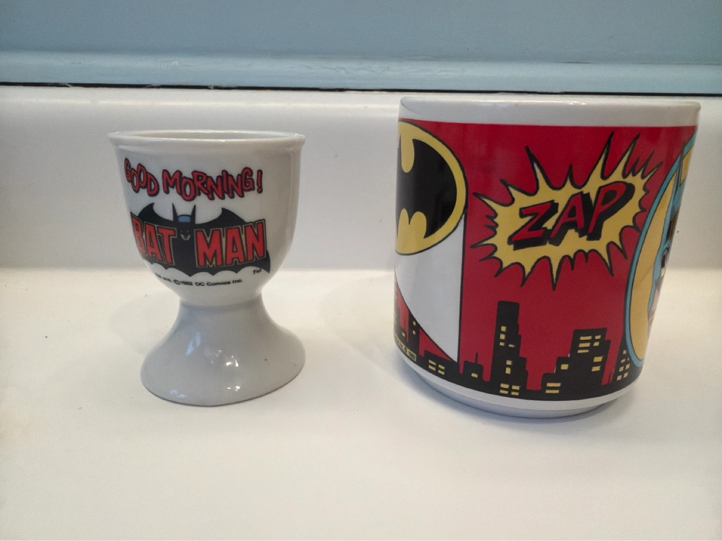 Batman Egg Cup and Mug Set