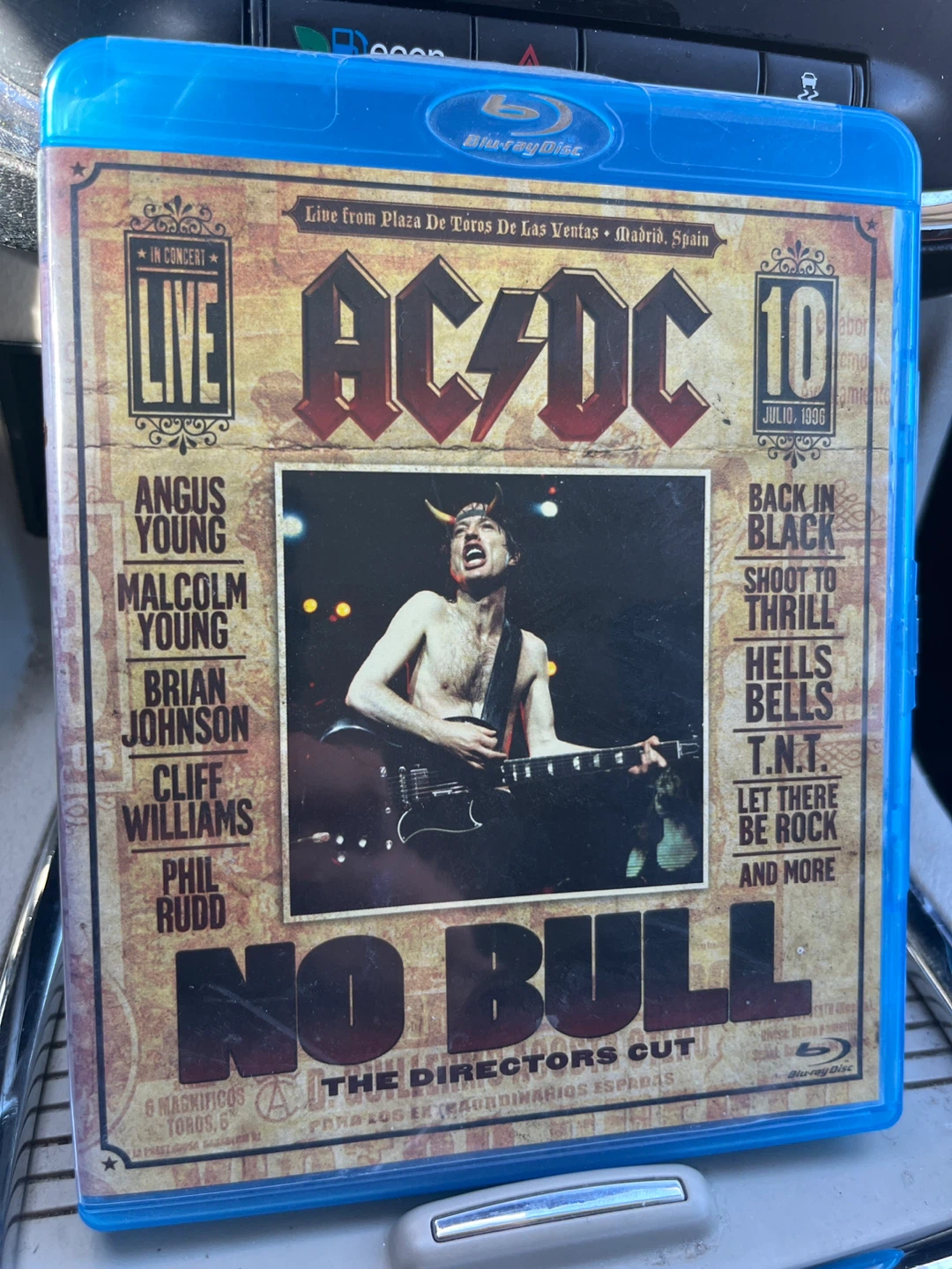 AC/DC No Bull The Directors Cut Blu-Ray