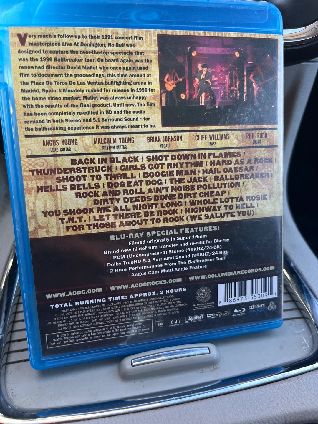 AC/DC No Bull The Directors Cut Blu-Ray - photo 2