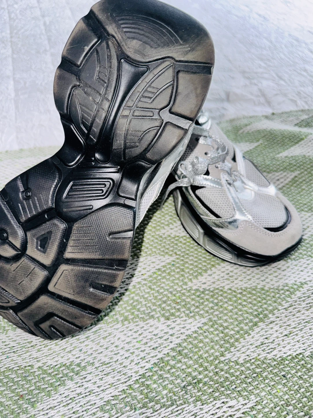Women's Fashion Sneakers - Silver - photo 4