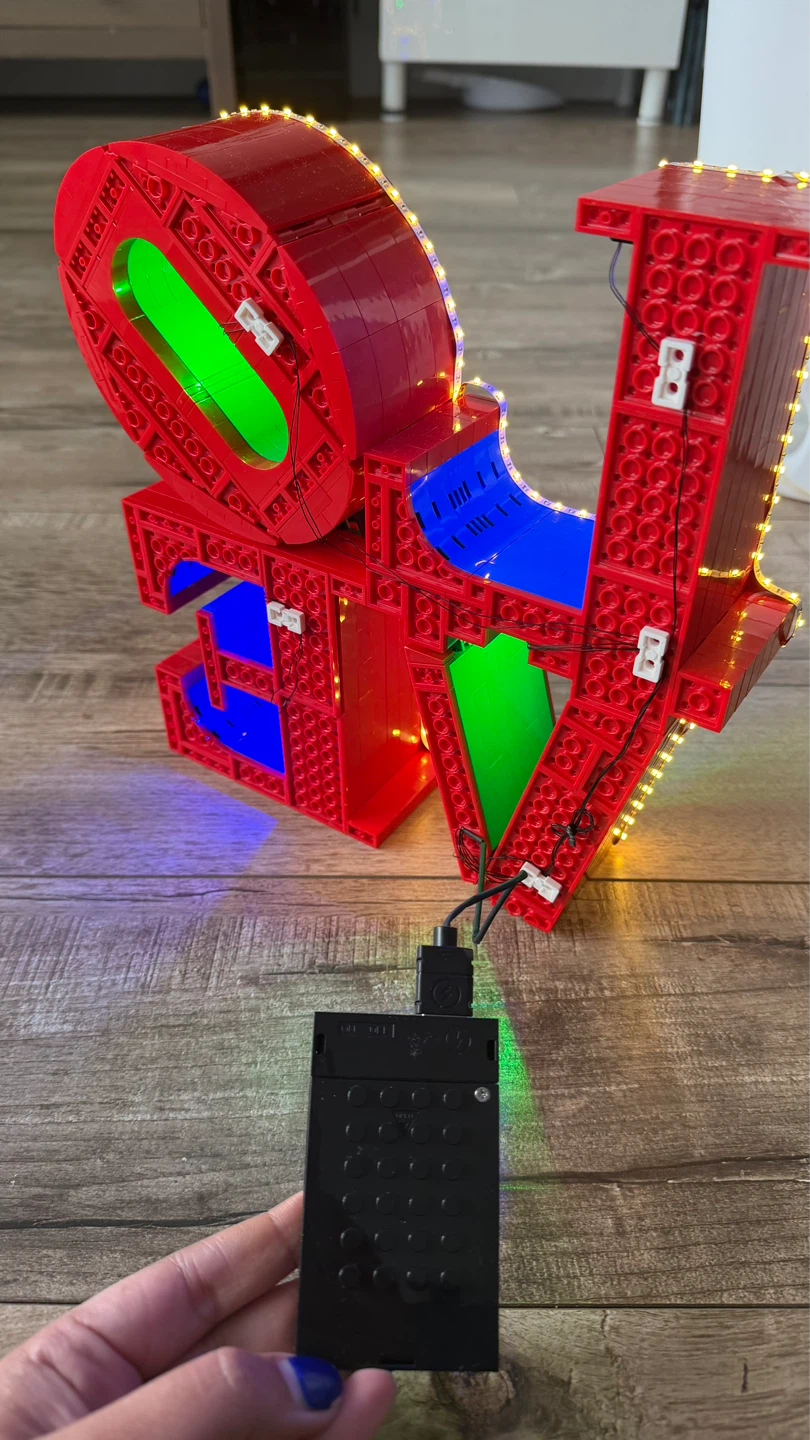 Lego Love set with Lights and books - Can disassemble also - photo 3