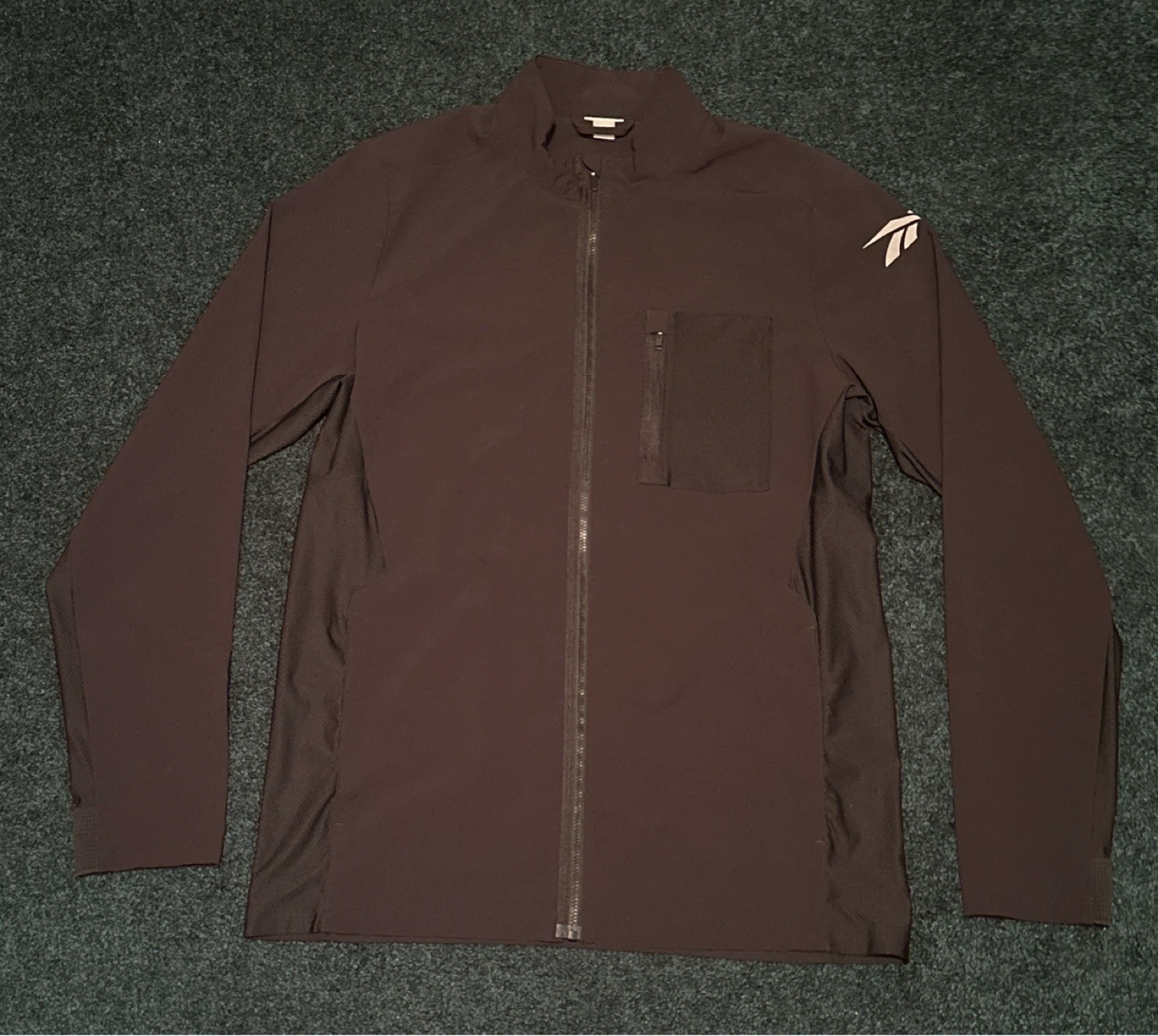 Reebok Men's Black Full Zip Jacket