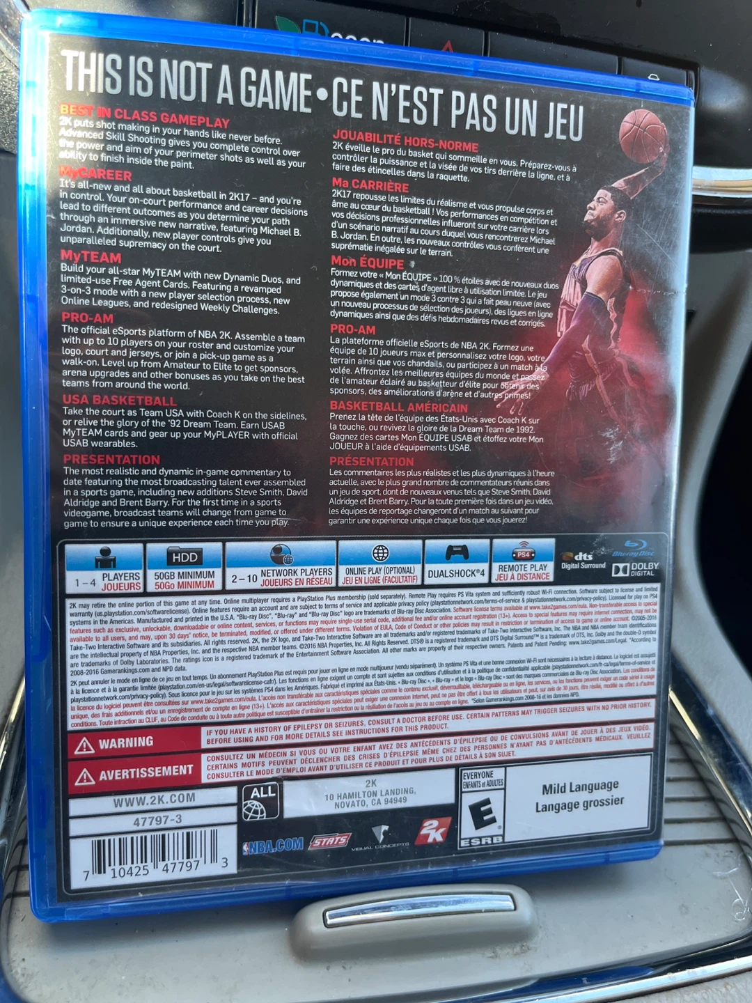 NBA 2K17 - PS4 Video Game - photo 2