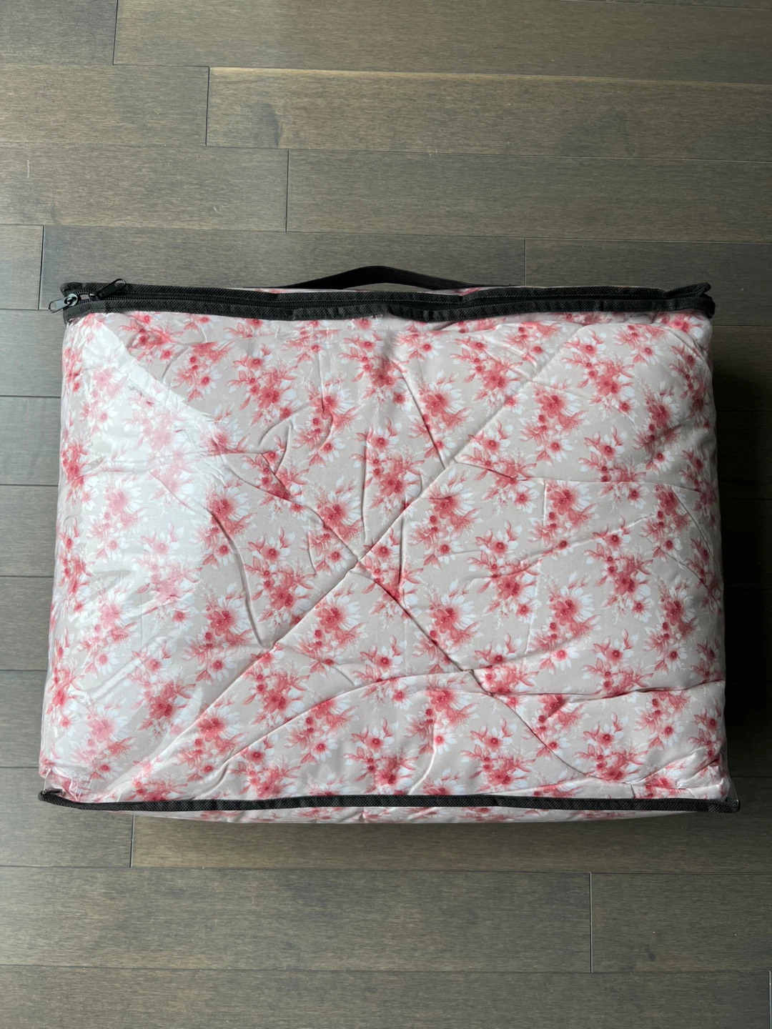 New Twin Pink Floral Comforter - photo 2