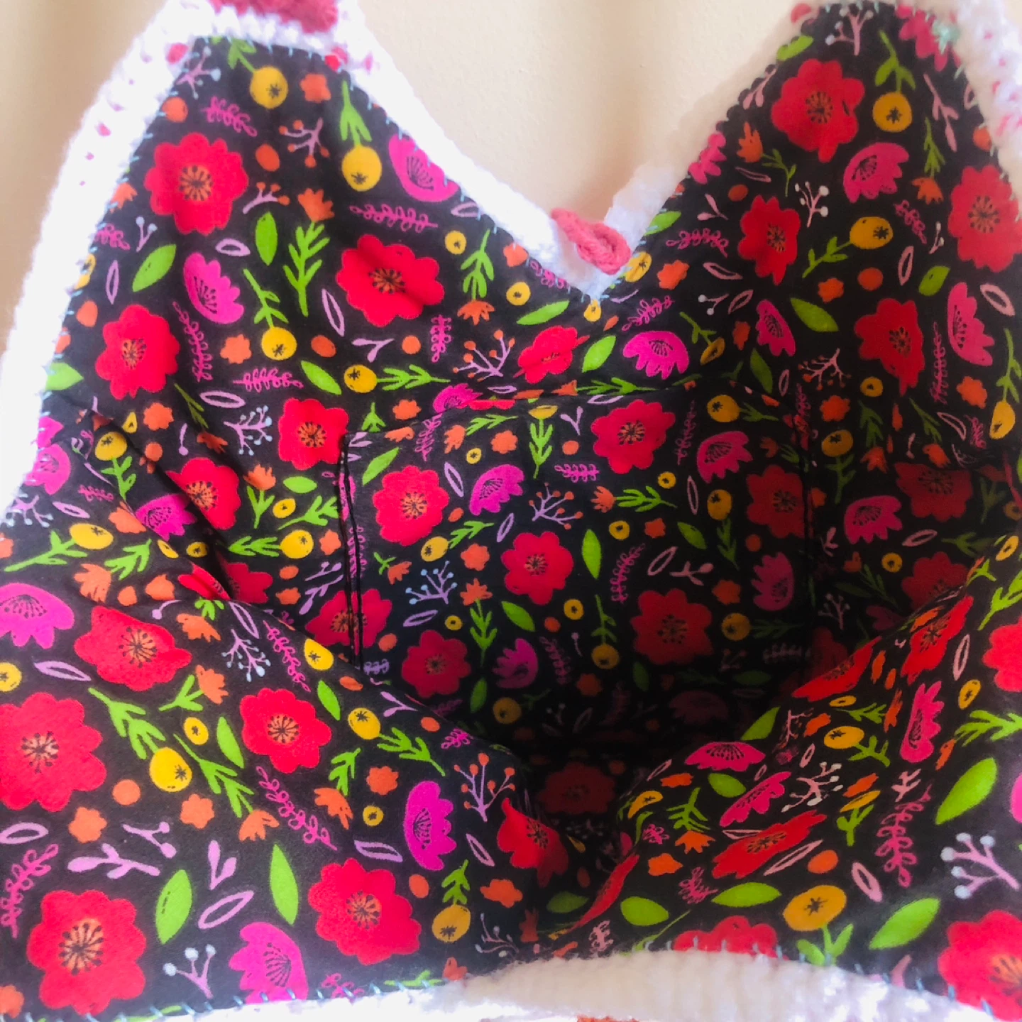 Hand-crocheted Tote Bag - photo 4