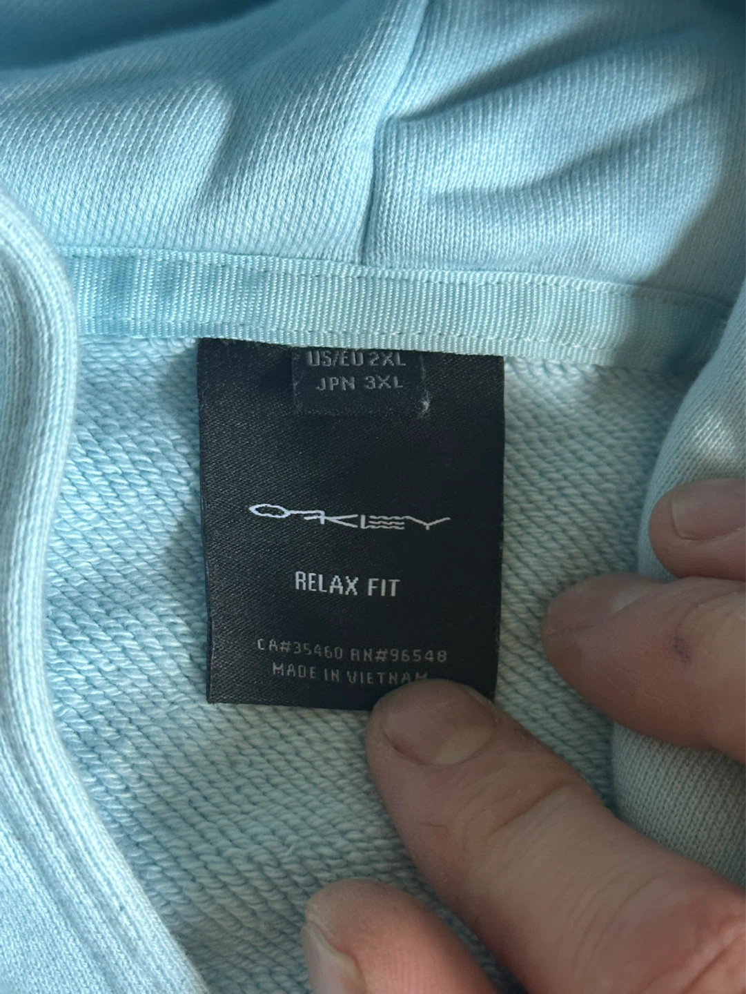 2XL Blue Oakley hoodie - photo 3