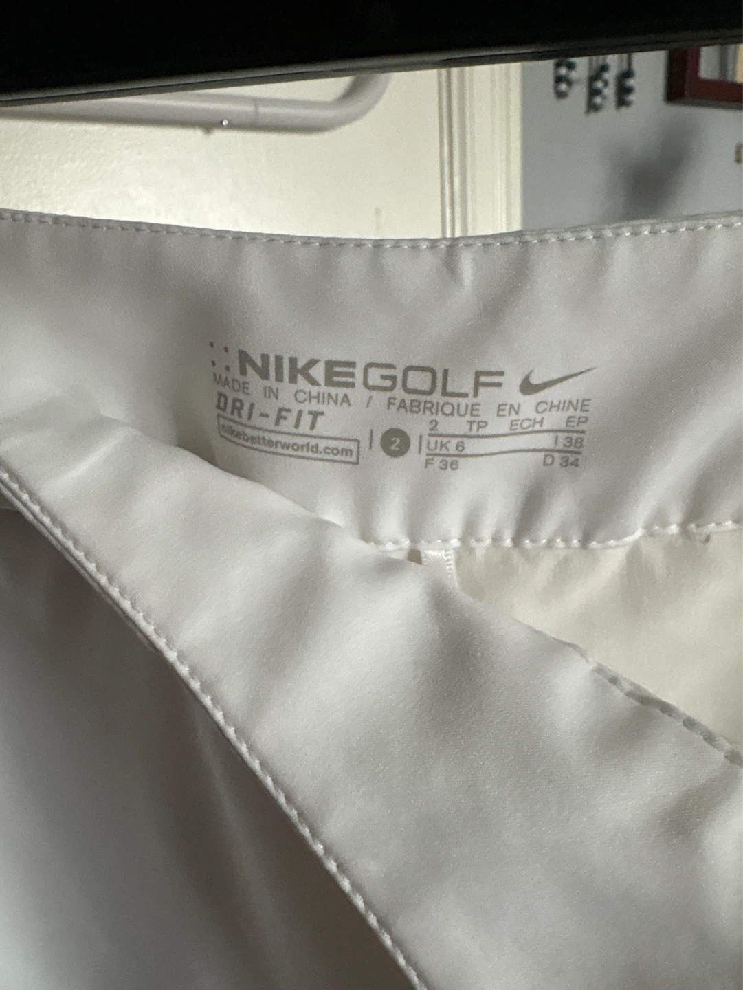 Nike Women's White Golf Skirt - photo 4