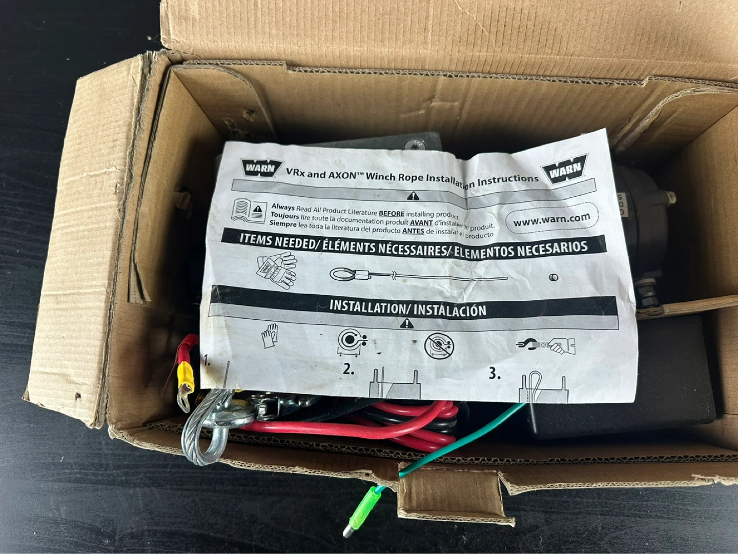 CHIMA Electric Winch 3000LB 12V - photo 4