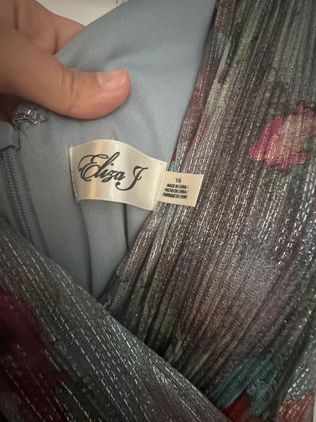 Eliza J Floral Print Maxi Dress Size 16 - photo 5