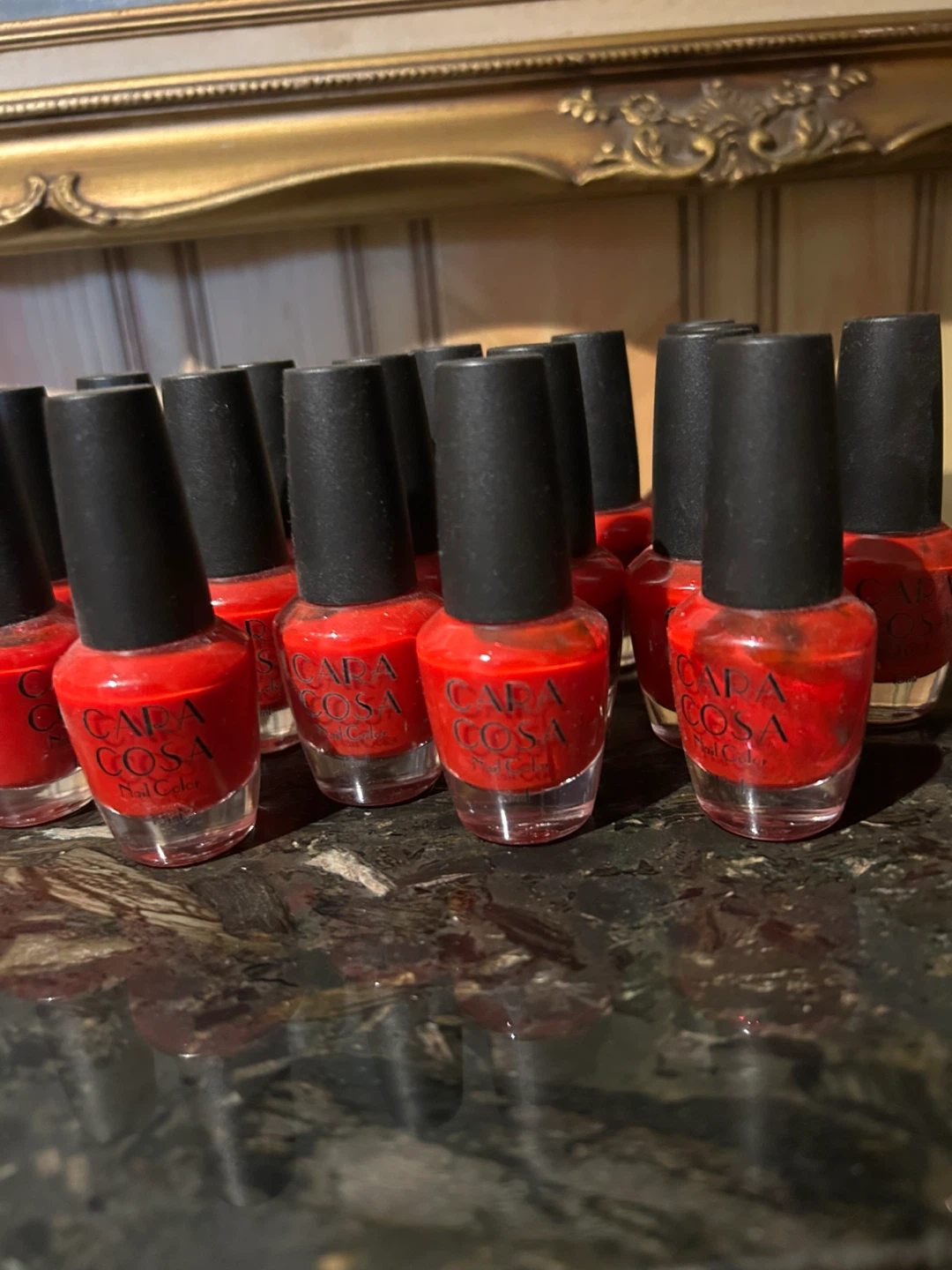 Cara Cosa Red Colour Nail Polish - 15ml