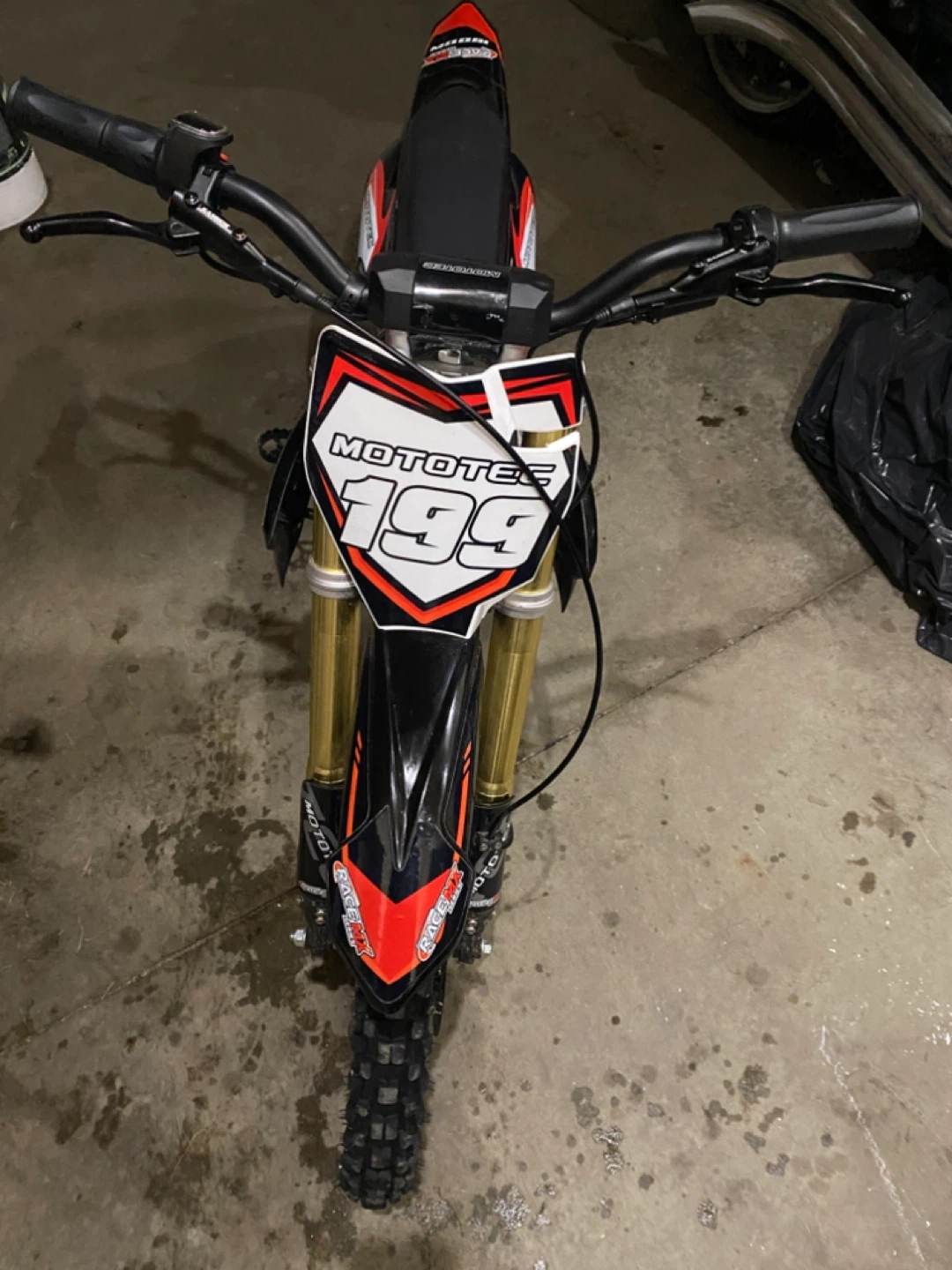 MOTOTEC Electric Dirt Bike