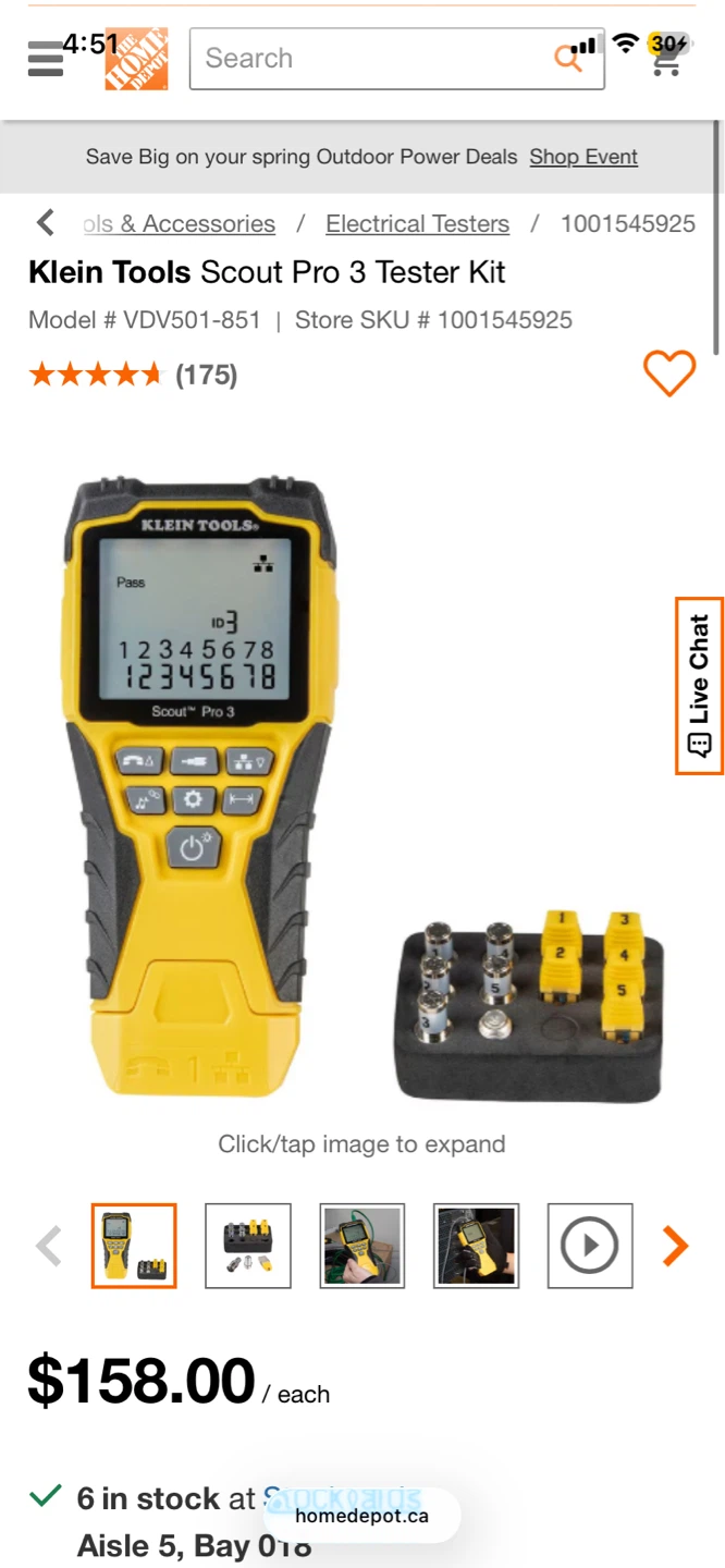 Klein Tool scout pro 3 tester kit
