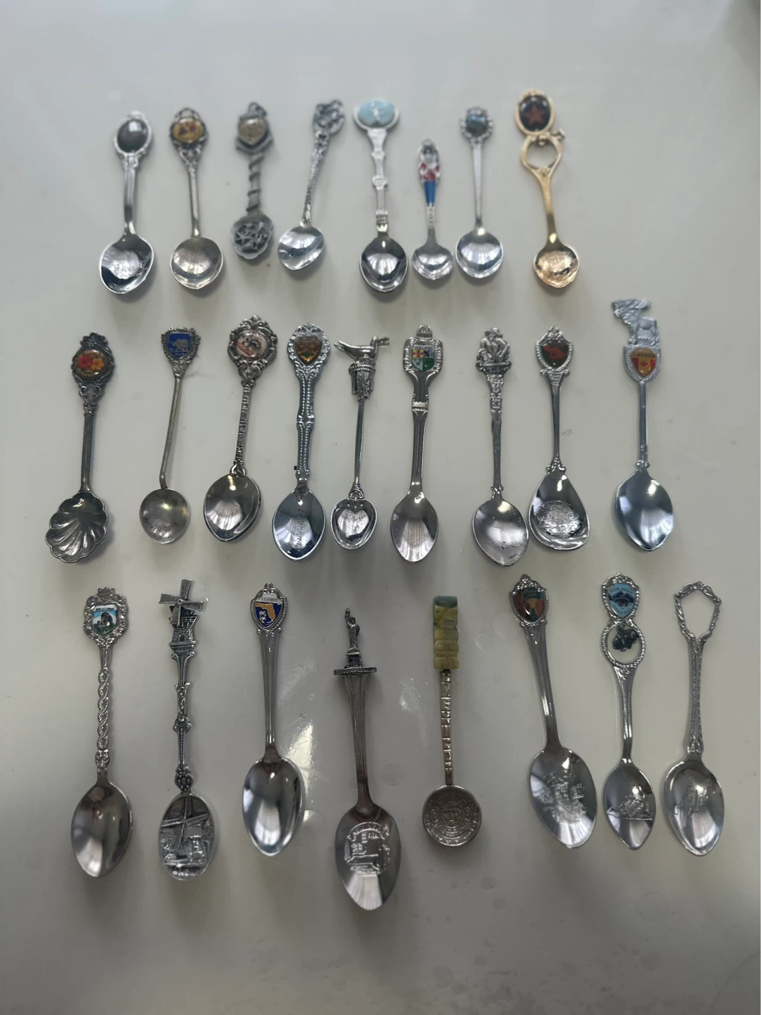 Collection of Souvenir Spoons