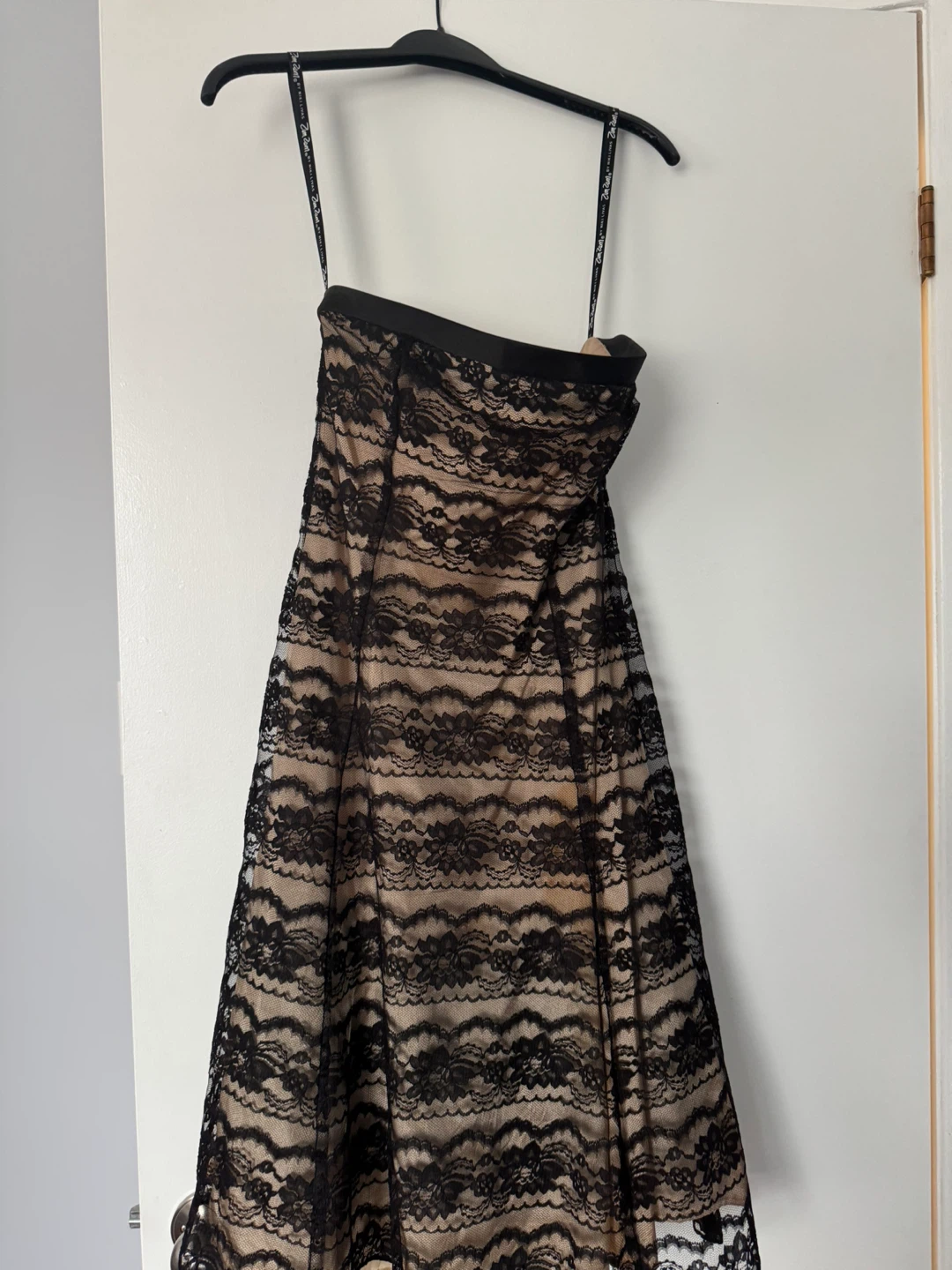 Laura Black Lace Corset Dress Size 3-4