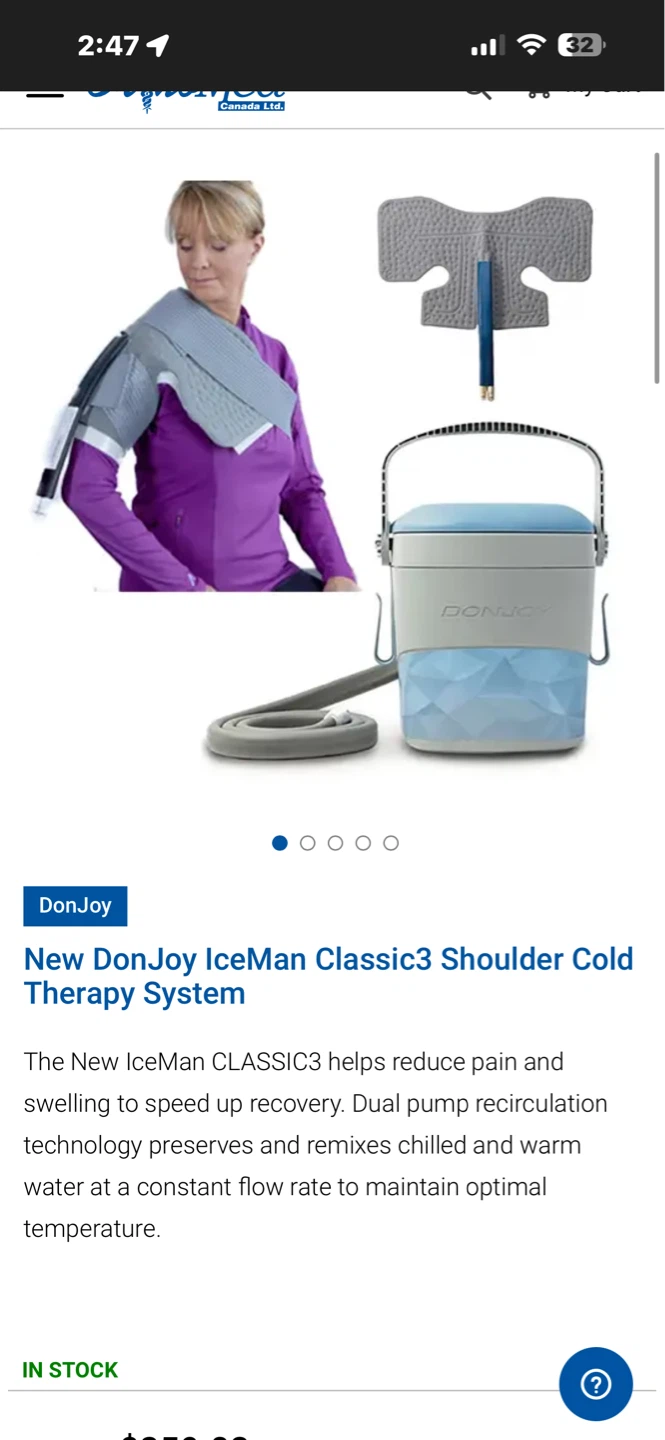DonJoy Iceman Classic3 Shoulder Cold Therapy System - photo 5
