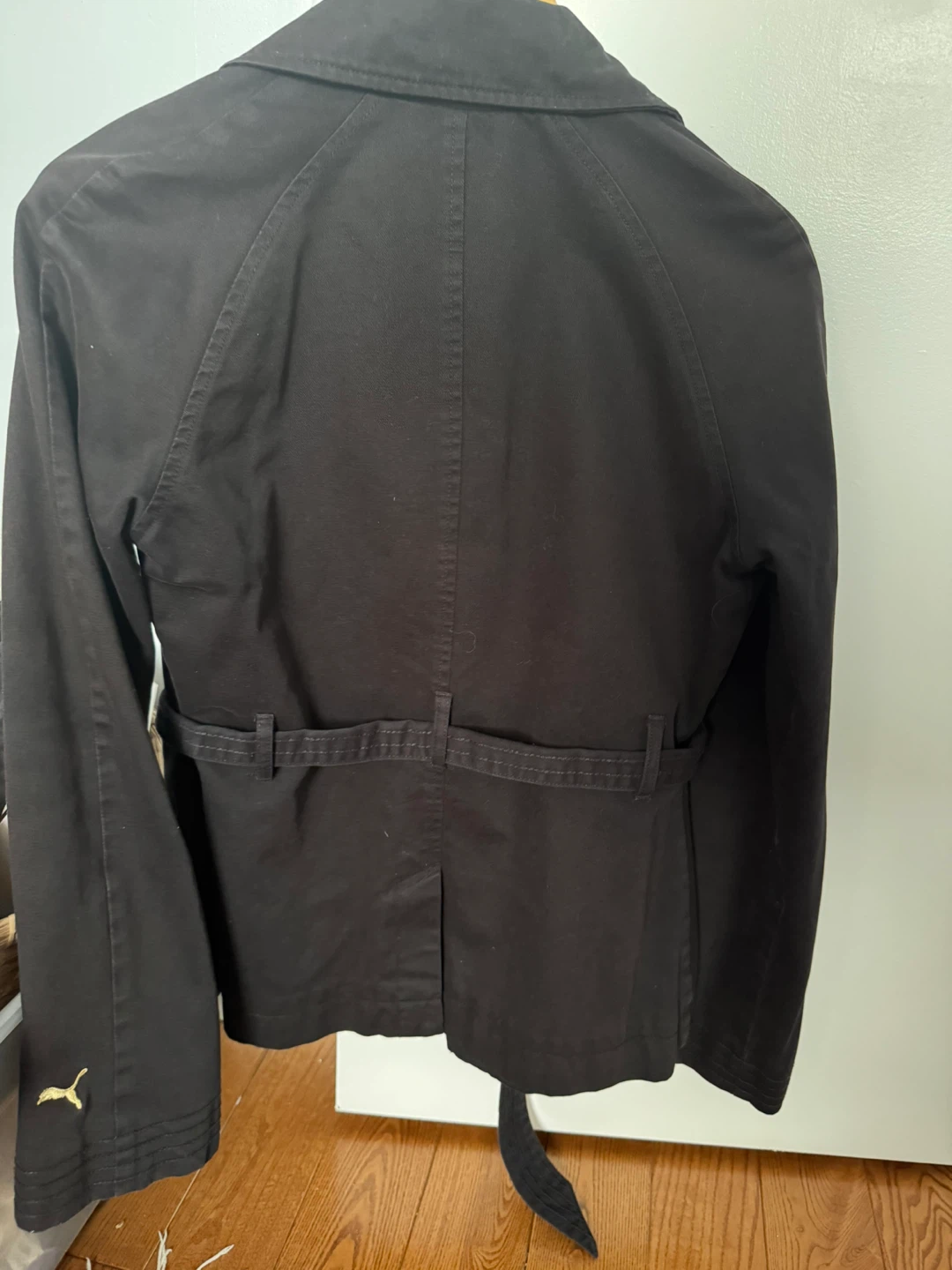 Puma Women's Black Double-Breasted Jacket - XS - photo 4