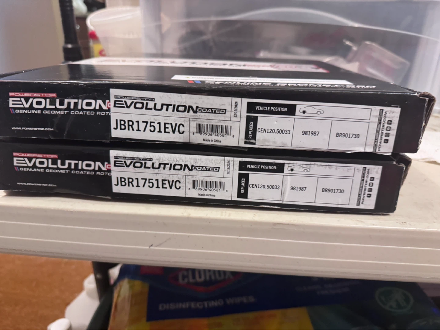 PowerStop Evolution Coated Rotors JBR1751EVC - photo 2