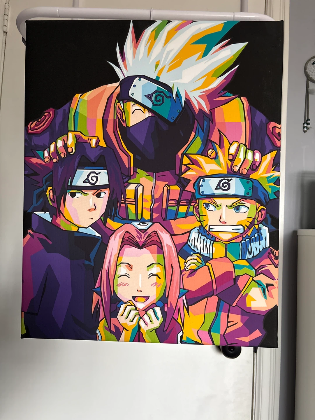 Naruto Pop Art Canvas Print