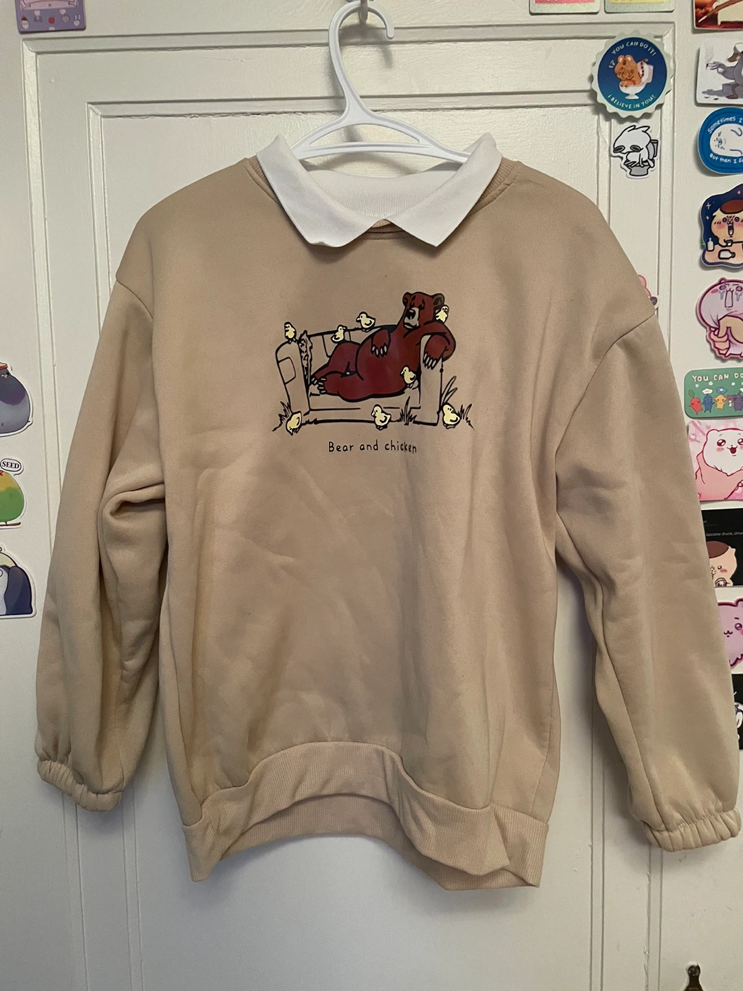 Cute sweatshirt! 🧸🐥