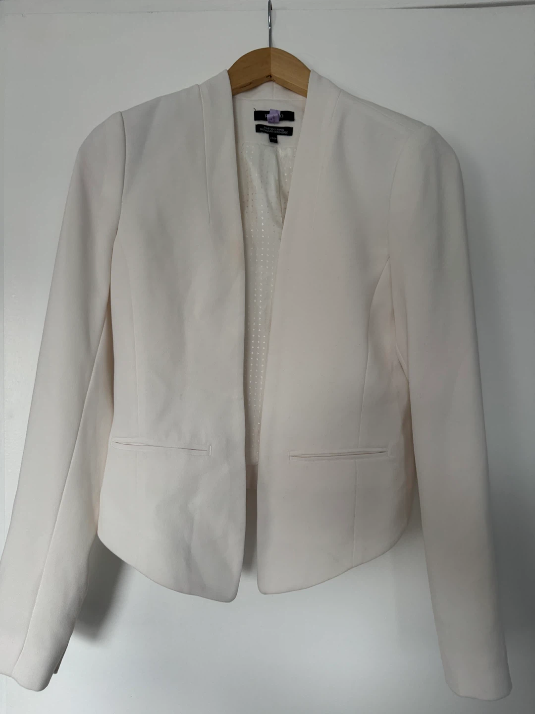 RW&CO Cream Blazer XS/TP - photo 2