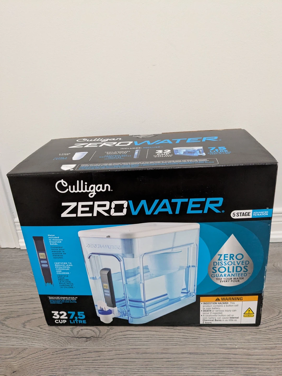 Zerowater Pitcher with BRAND NEW FILTER CARTRIDGE - photo 3