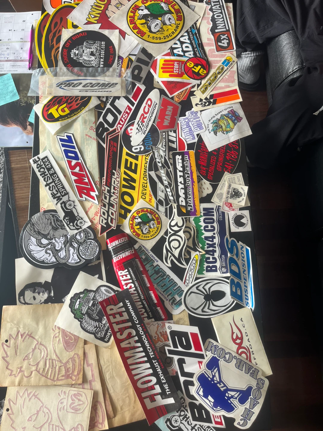 Assorted Off-Road & Automotive stickers