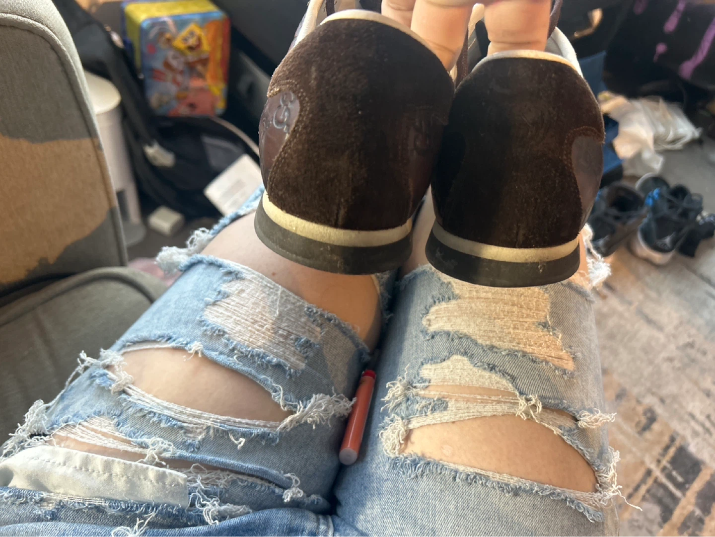 Gucci Brown GG Monogram Sneakers - photo 3