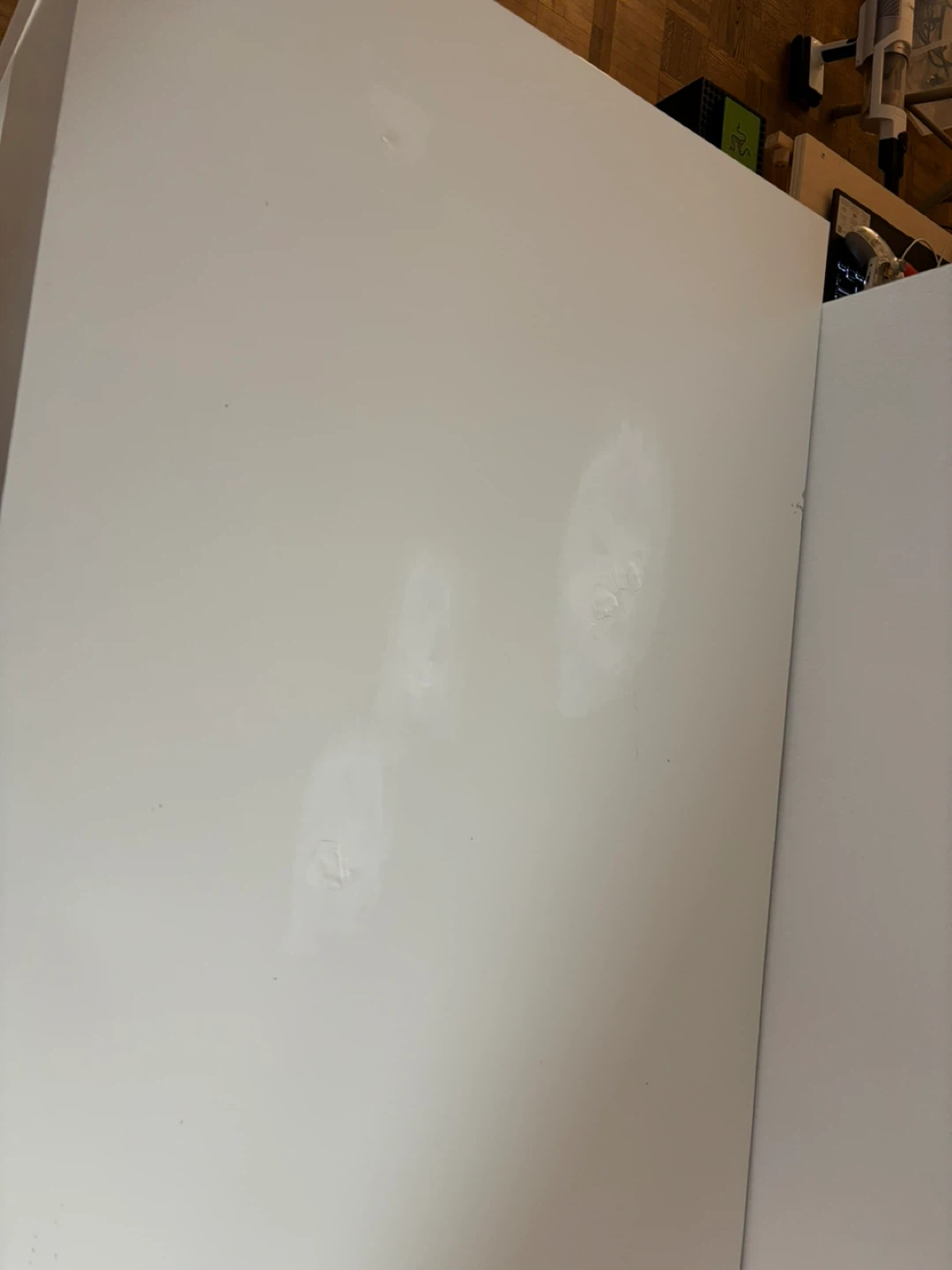 White L-Shaped Desk - photo 5