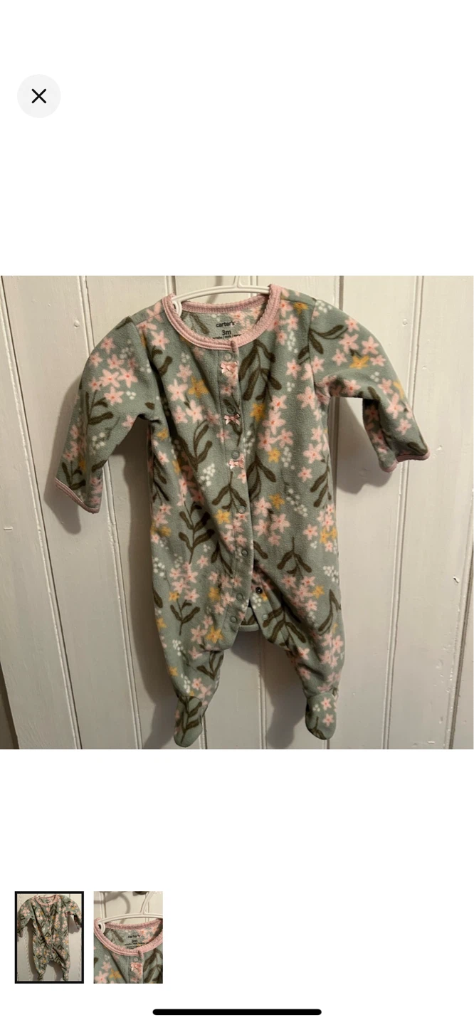 Carter's Baby Sleepsuit - 3 Months