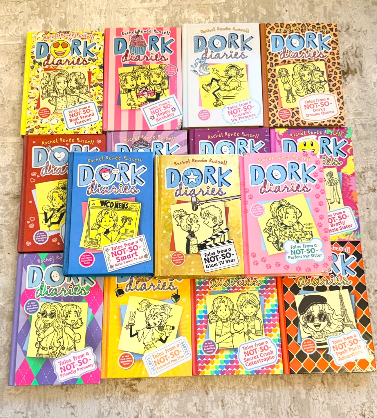 Dork Diaries Book Series Collection by Rachel Renée Russell