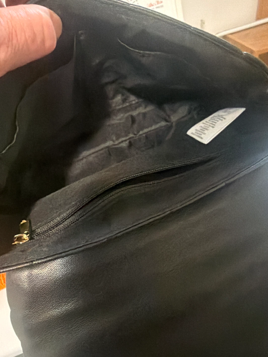 Black Quilted Crossbody Purse OS/TU - photo 3