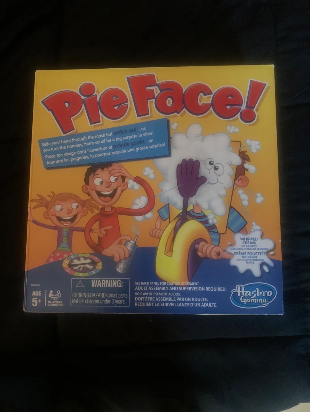 Pie Face! Board Game by Hasbro