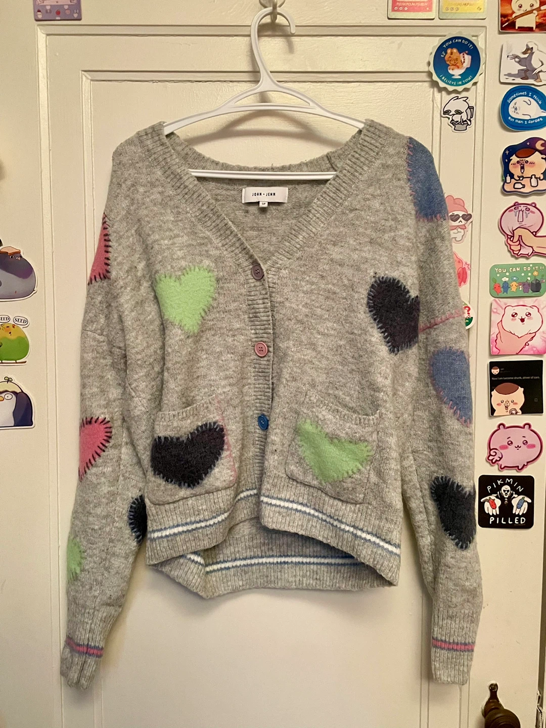 Cute hearts cardigan 💖