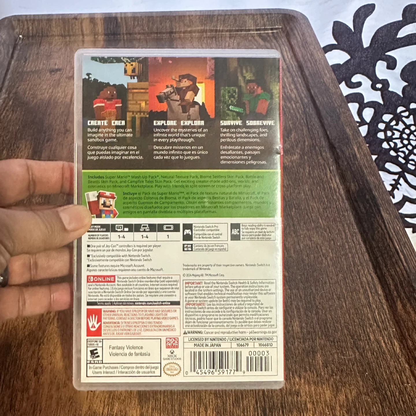 Minecraft Nintendo Switch Game - photo 2