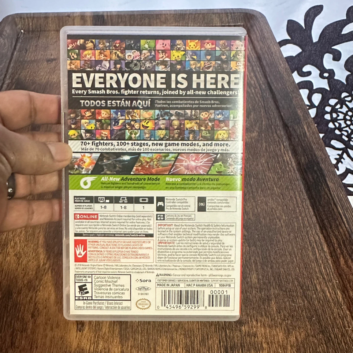 Nintendo Switch Super Smash Bros. Ultimate Game - photo 2
