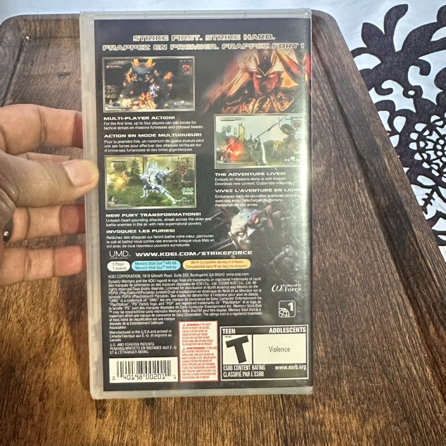 PSP Dynasty Warriors: Strikeforce Game - photo 2